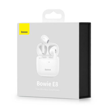 Słuchawki TWS Baseus Bowie E8 (białe)