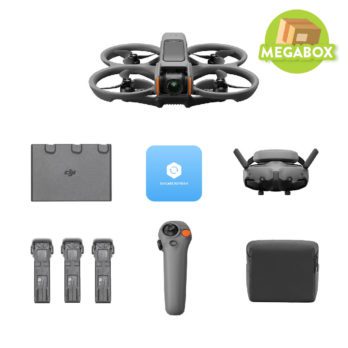 MEGABOX Dron DJI Avata 2 Fly More Combo (Trzy Baterie) + DJI Care Refresh (roczny plan)