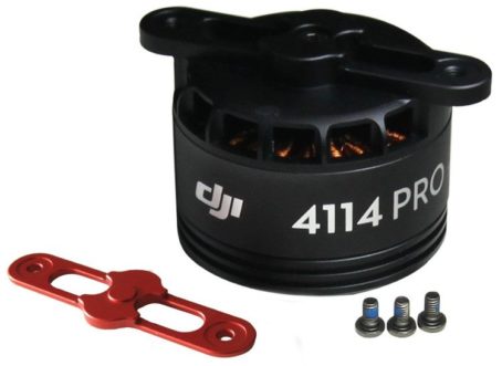 4114 Motor with red Prop cover DJI S900