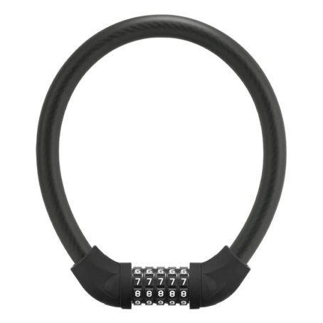 Zapięcie rowerowe na szyfr Rockbros RKS570-BK (czarne)