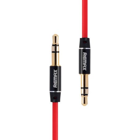 Kabel mini jack 3,5mm AUX Remax RL-L1001m (czerwony)