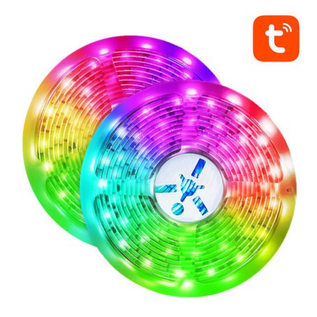Inteligentna taśma WiFi RGB LED NiteBird SL3 (2x5m), Tuya - obrazek 3