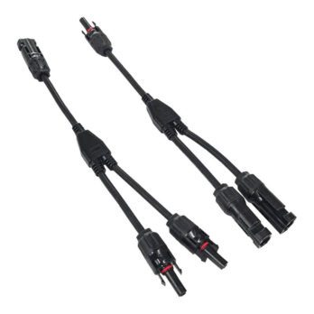 Kabel EcoFlow do połączenia równoległego paneli fotowoltaicznych MC4 30cm