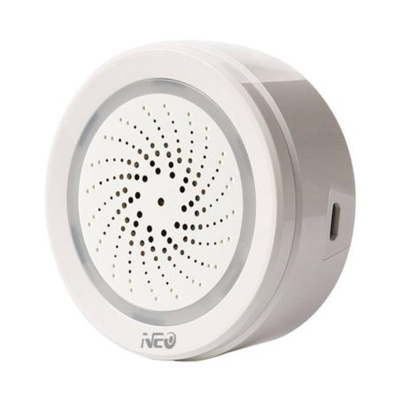 Inteligentna Syrena Alarmowa NEO NAS-AB02W, 100dB, WiFi TUYA