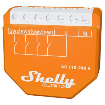 Kontroler Scen Shelly Qubino Wave i4 Z-Wave