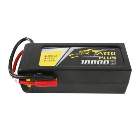 Akumulator Tattu Plus 10000mAh 22.2V 25C 6S1P Lipo Pack z konektorem AS150+XT150