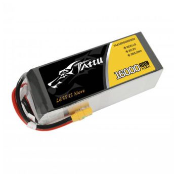 Akumulator Tattu 16000mAh 22.2V 30C 6S1P LiPo Pack z konektorem XT90 Anti-spark