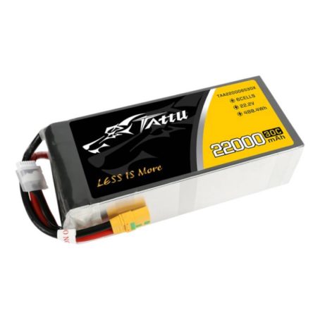 Akumulator Tattu 22000mAh 22.2V 30C 6S1P Lipo Pack z konektorem XT90-S