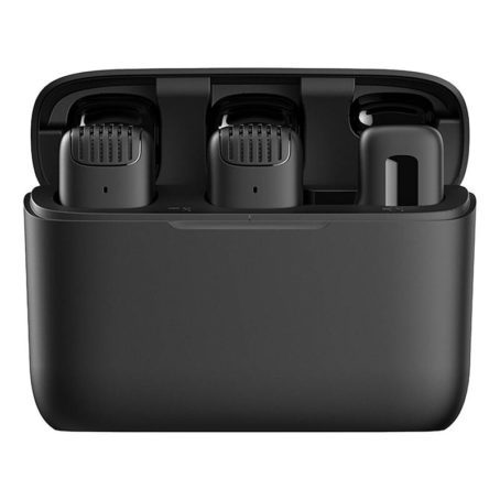 Mikrofon z etui ładującym Apexel APL-MIC008 typ-C, 2 szt