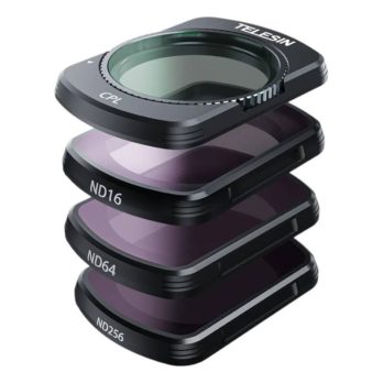 Zestaw filtrów CPL + ND16/64/256 TELESIN do DJI Osmo Pocket 3