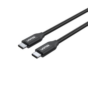 UNITEK KABEL USB-C – USB-C, PD 100W, C14059BK