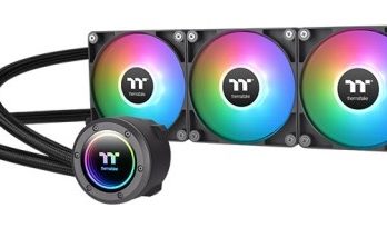 Thermaltake TH360 V2 ARGB Sync Procesor Chłodnica cieczy all-in-one 12 cm Czarny