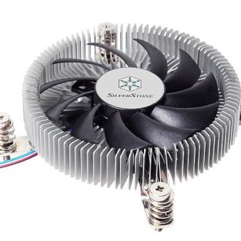 Silverstone SST-NT07-115X system chłodzenia komputerów Chipset Chlodnica/wentylator 8 cm Czarny, Metaliczny