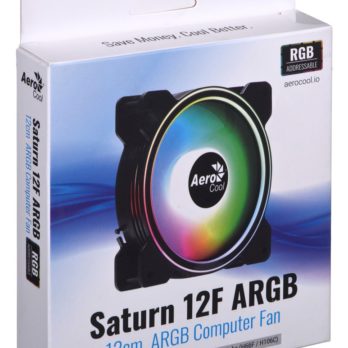 Wentylator AEROCOOL PGS SATURN 12F ARGB 6P (120mm)