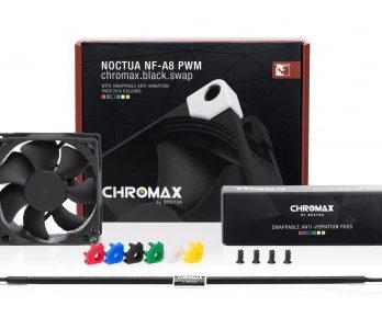 Wentylator NOCTUA NF-A8 PWM chromax.black.swap