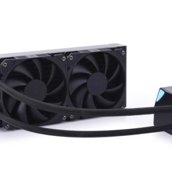 Alphacool T38 Procesor Liquid cooling kit 24 cm Czarny