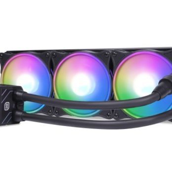 Alphacool Eisbaer Pro Aurora 360 Procesor Chłodnica cieczy all-in-one 12 cm Czarny, Biały 1 szt.