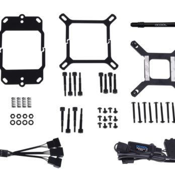 Alphacool 11999 system chłodzenia komputerów Procesor Chłodnica powietrza 12 cm Czarny 1 szt.