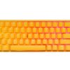 Ducky One 3 Yellow SF klawiatura Gaming USB US English Żółty