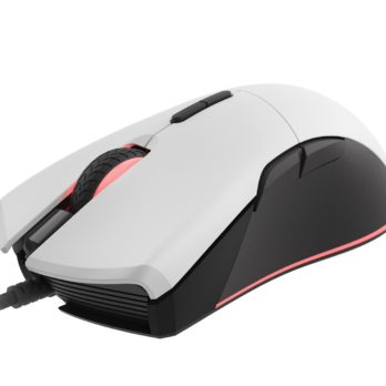 Mysz dla graczy Genesis Krypton 290 6400 DPI RGB  Biała gamingowa programowalna