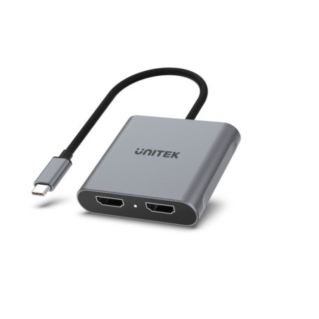 UNITEK ADAPTER USB-C - 2X HDMI 4K MST (M/F)