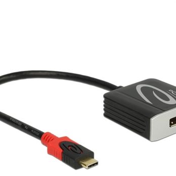 DeLOCK 63312 zewnętrzna karta graficzna usb 4096 x 2160 px Czarny