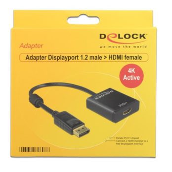 DeLOCK Adapter Displayport 1.2 męski