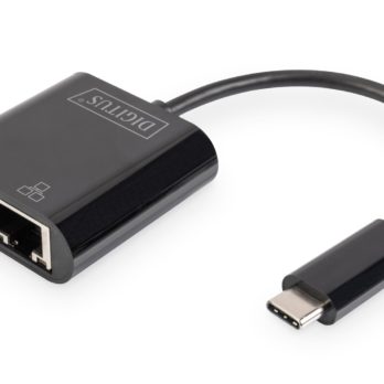Digitus Adapter USB Type-C™ Gigabit Ethernet z obsługą Power Delivery