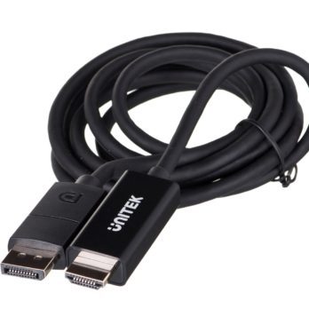 UNITEK ADAPTER KABEL DP 1.2 – HDMI, 4K 60HZ, 1,9M