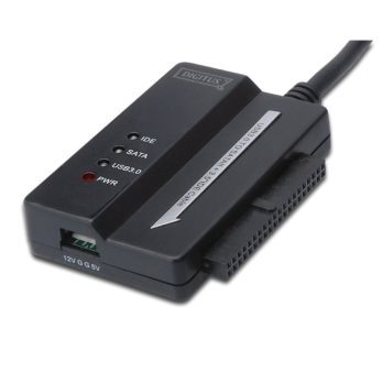 Konwerter IDE, SATA na USB 3.0 z zasilaczem (12V/2A)