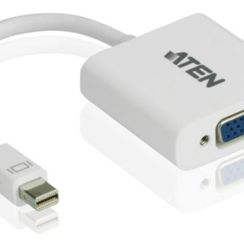 ATEN VC920-AT adapter kablowy Mini DisplayPort VGA (D-Sub) Biały