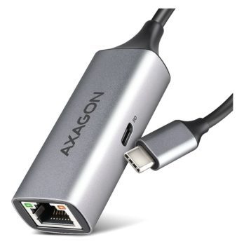 Axagon ADE-TXPD stacja dokująca Przewodowa USB 3.2 Gen 1 (3.1 Gen 1) Type-C Szary