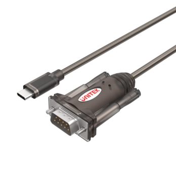 UNITEK ADAPTER USB-C – 1X RS-232, Y-1105K