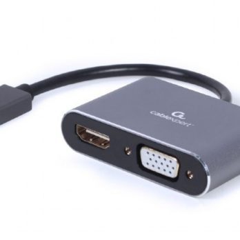 I/O ADAPTER USB3 TO HDMI/VGA/GREY A-USB3-HDMIVGA-01 GEMBIRD