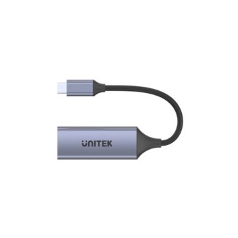 UNITEK ADAPTER USB-C – RJ45 M/F, 1GBPS, PD 100W