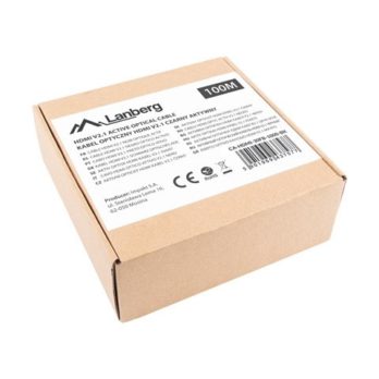 LANBERG KABEL HDMI M/M V2.1 100M 8K OPTYCZNY AOC CA-HDMI-30FB-1000-BK
