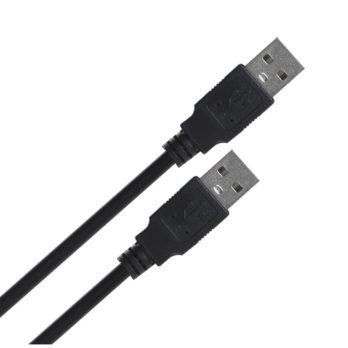 LANBERG KABEL USB-A 2.0 M/M 1M CZARNY CA-USBA-20CU-0010-BK