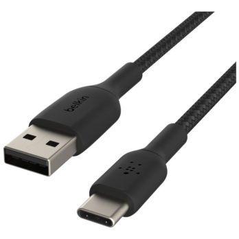 BELKIN CABLE USB C-A OPLOT 3M, CZARNY
