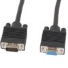Kabel Lanberg CA-VGAC-10CC-0018-B+ (D-Sub (VGA) M - D-Sub (VGA) F; 1,8m; kolor czarny)