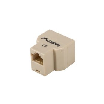 LANBERG ZŁĄCZKA SIECIOWA RJ45 -> 2X RJ45 AD-RJ45-2RJ45-OU