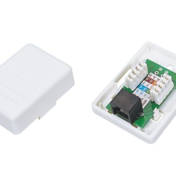 ALANTEC Gniazdo natynkowe UTP kat.5e 1xRJ45
