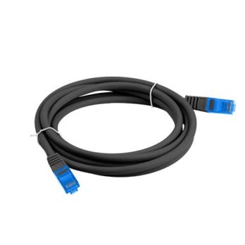 LANBERG PATCHCORD S/FTP KAT.6A 3M CZARNY LSZH CCA (FLUKE PASSED) PCF6A-10CC-0300-BK