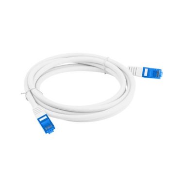 LANBERG PATCHCORD S/FTP KAT.6A 5M SZARY LSZH CCA (FLUKE PASSED) PCF6A-10CC-0500-S