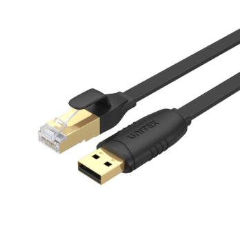 UNITEK Y-SP02001B kabel sieciowy Czarny 18 m