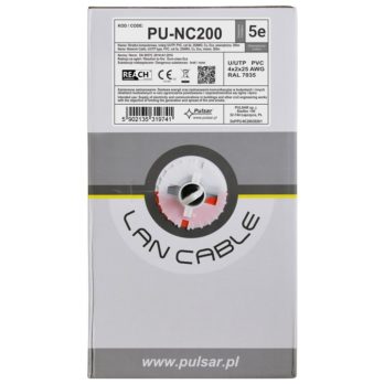 PU-NC200 Skrętka U/UTP, cat 5e, 25AWG,