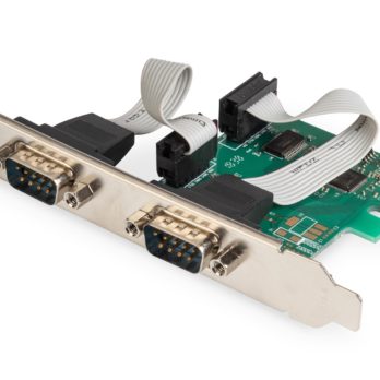 Kontroler RS232 PCI Express 2xDB9Low Profile, Chipset: AX99100