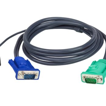 Kabel ATEN 2L-5205U (5m; D-Sub (VGA) M – D-Sub (VGA) M; kolor czarny)