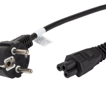 LANBERG KABEL ZASILAJĄCY DO LAPTOPA CEE 7/7 -> C5, 1.8M (MIKI/KONICZYNKA)