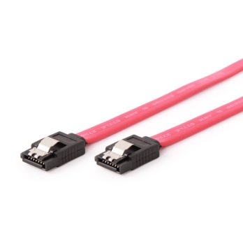 Kabel GEMBIRD CC-SATAM-DATA (SATA – SATA ; 0,50m; kolor czerwony)