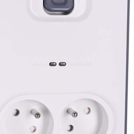 Listwa zasilająca Belkin Power Surge 8-PORT + 2xUSB-A 18W 900J 2m Grey/White